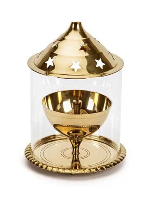 Wacky Brass Golden Akhand Diya