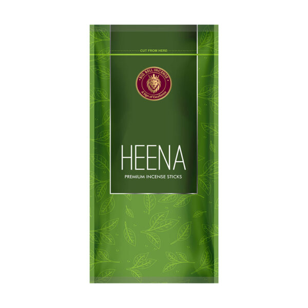 Heena Premium Zipper Pouch Agarbatti 120g