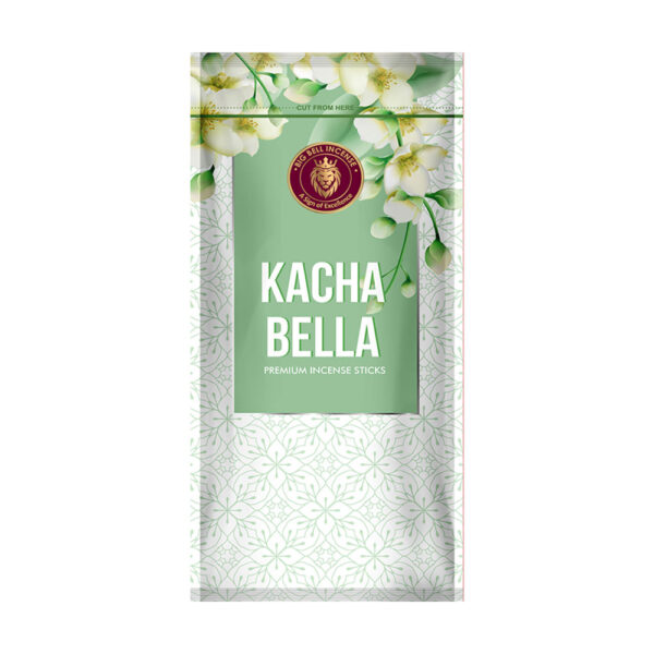 Kacha Bella  Premium Zipper Pouch Agarbatti 120g