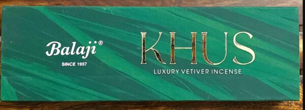 Balaji KHUS Incense Sticks 25 sticks - Image 2