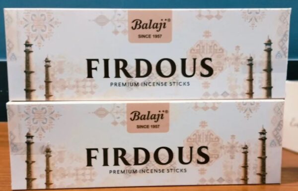 Balaji FIRDOUS Premium Incense Sticks