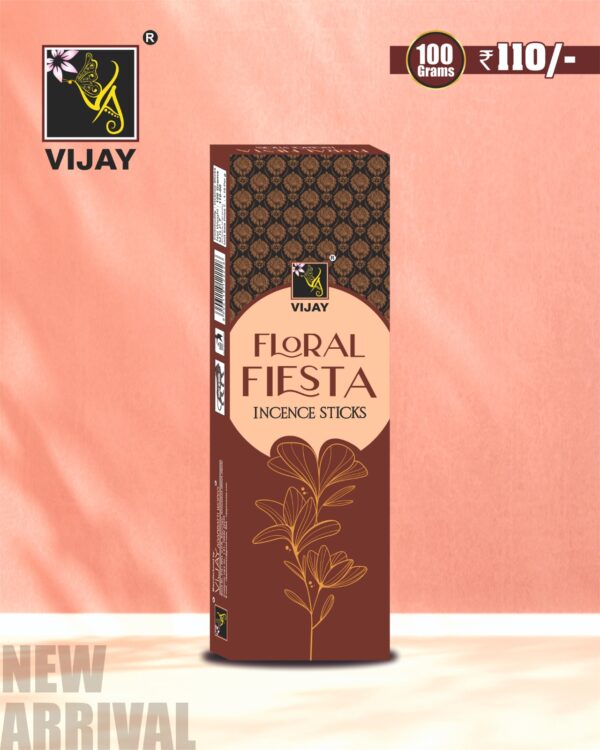 Vijay Floral Fiesta Premium Agarbatti 100gm