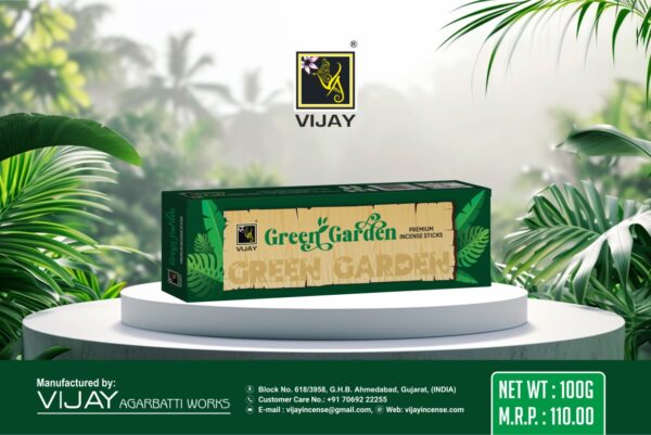 Vijay Green Garden Premium Agarbaati 100gm