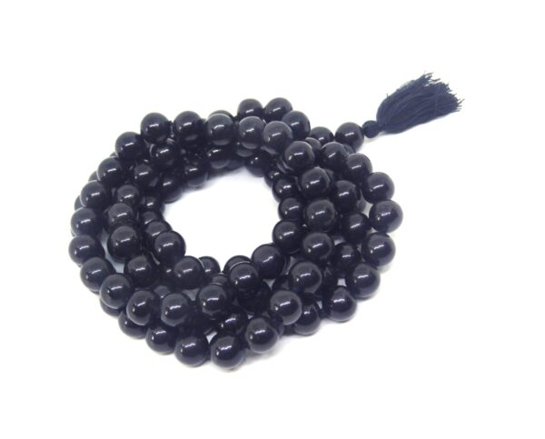 Black Hakik Mala 108 +1 ( 8 MM )