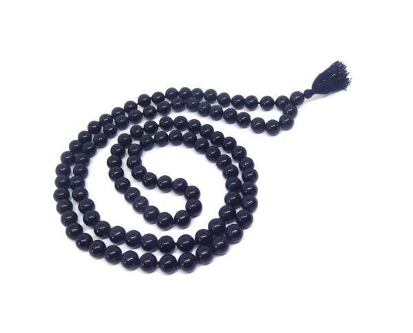 Black Hakik Mala 108 +1 ( 8 MM ) - Image 2