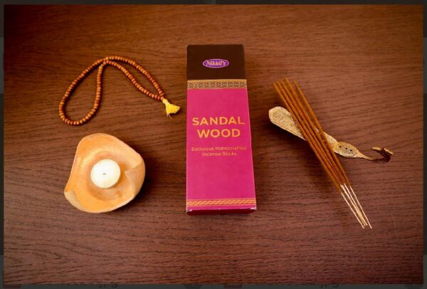 Nikhil Sandal Wood Handmade Premium agarbatti